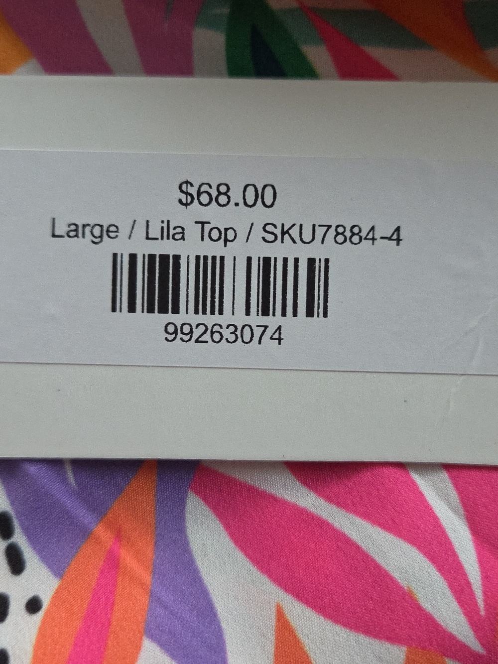 NWT THML Multicolor Floral Ruffle Sleeve Top - Picture 2 of 3